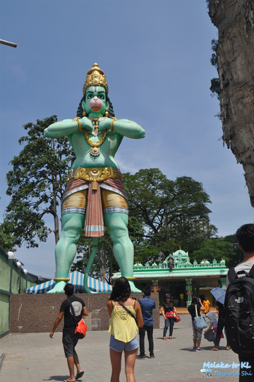 黑风洞(batu&nbsp;caves)哈奴曼(hanuman)猴神