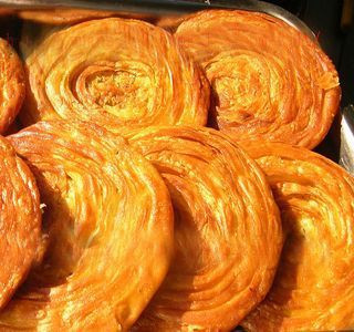 香脆炸豆腐,油旋子                                 印象最深刻的两